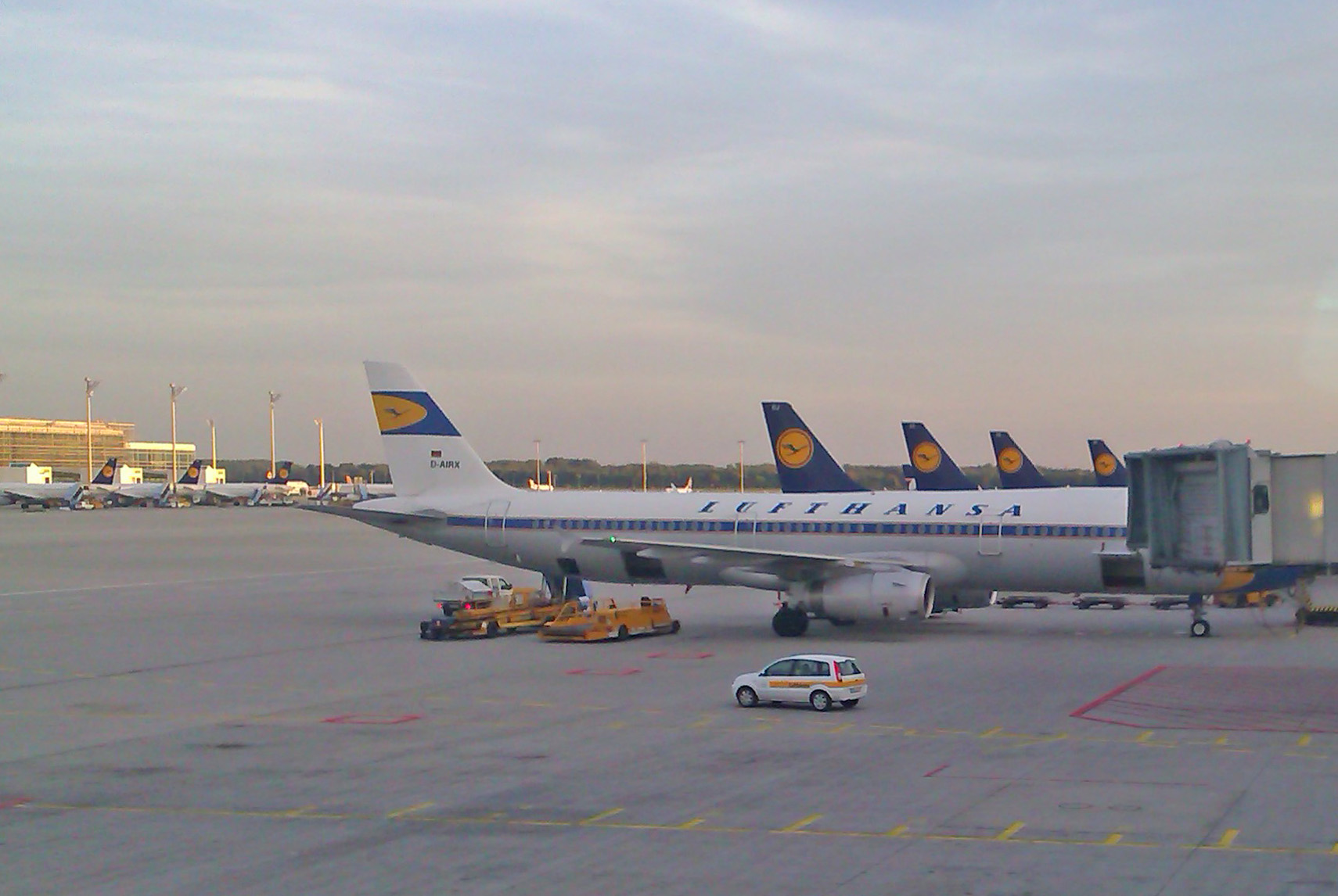 Lufthänsel Flugzeuge in München