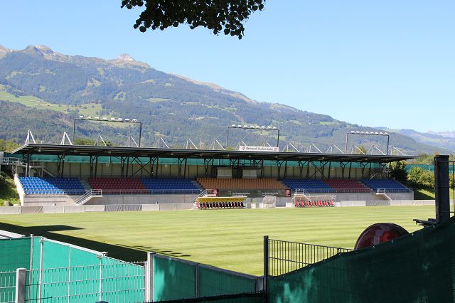 Rheinparkstadion Vaduz.