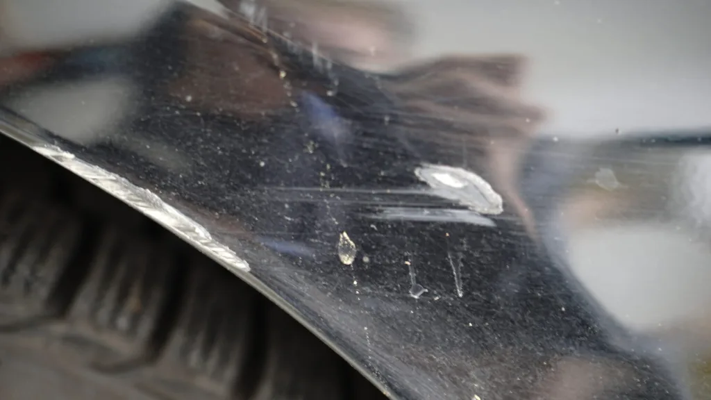 Kratzer im Auto - Symbolfoto