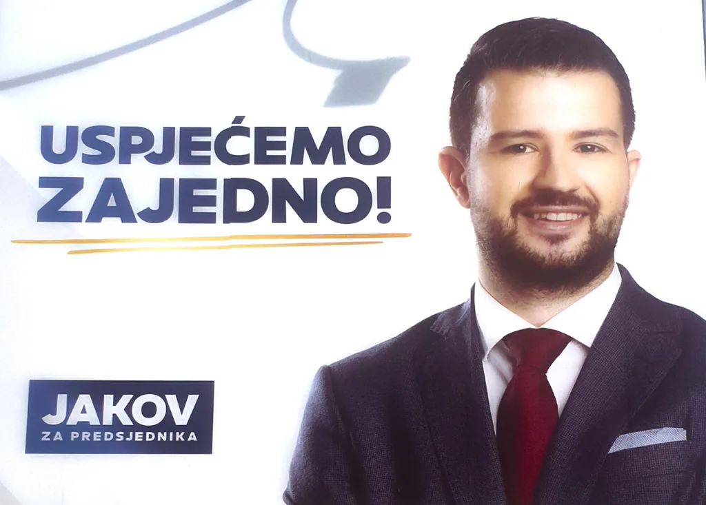 Wahlplakat von Jakov_Milatovi