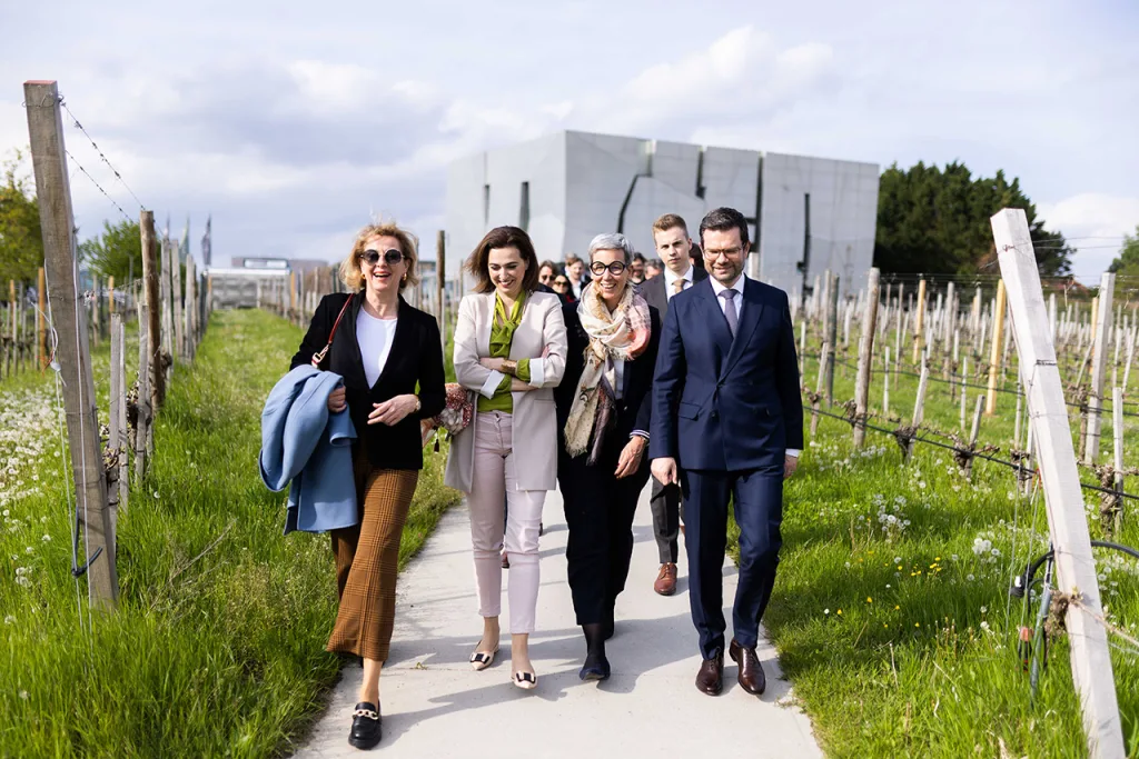 Graziella Marok-Wachter, Alma Zadic, Sam Tanson, Marco Buschmann