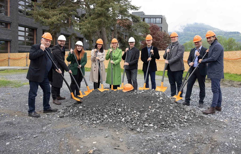 Spatenstich Mühleholz I und II, Vaduz