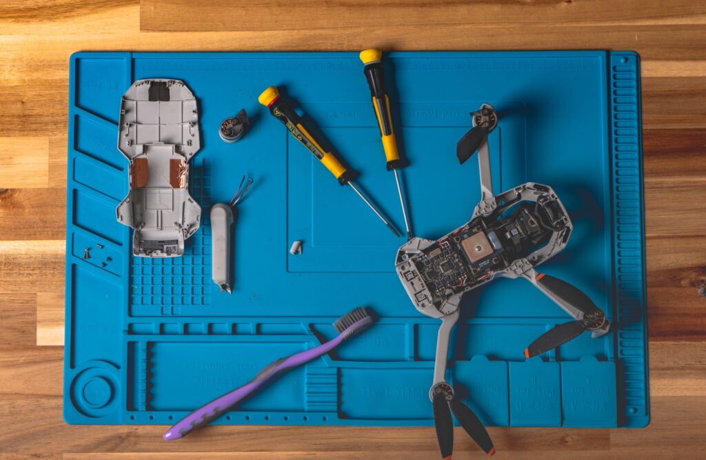 Drohnenreparatur