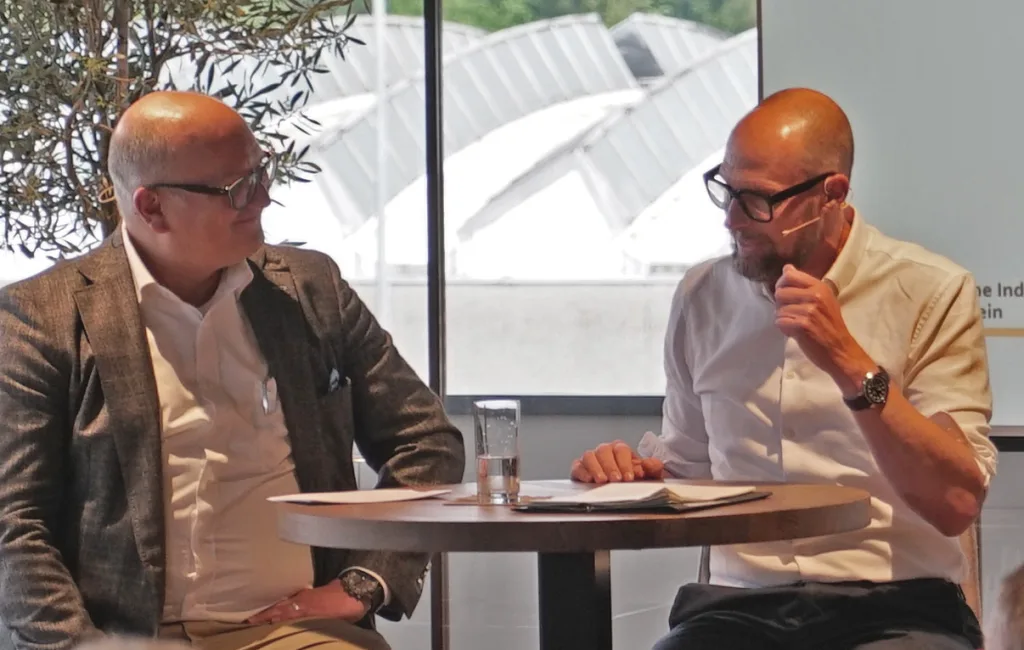 Marco Büchel beim GIL Jahresapero