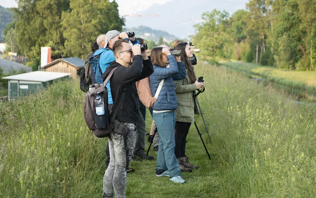 Exkursion in Ruggell