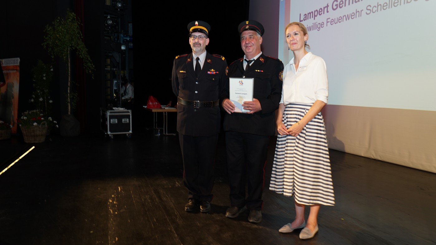 Ehrung Gerhard Lampert