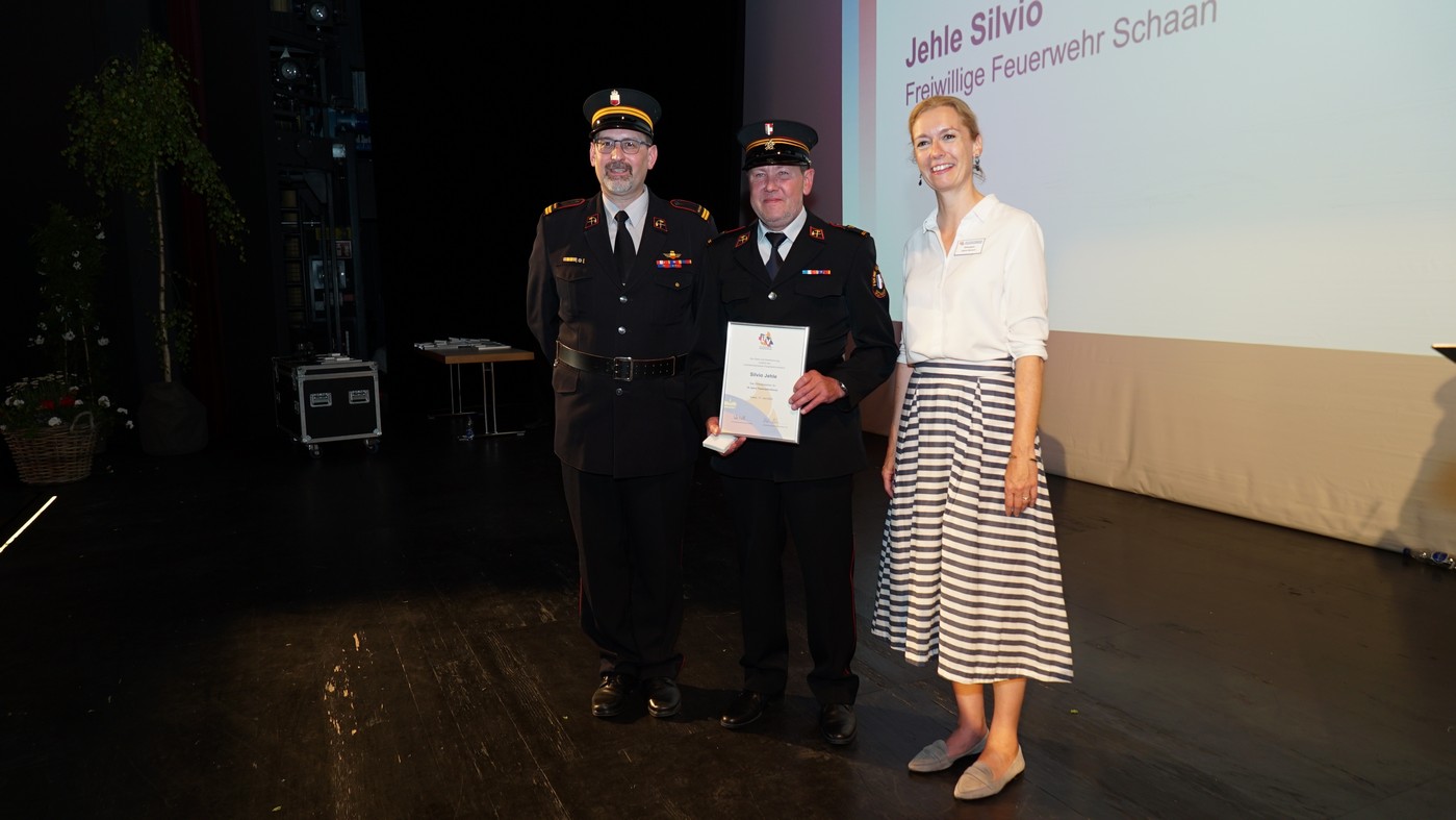 Ehrung Silvio Jehle