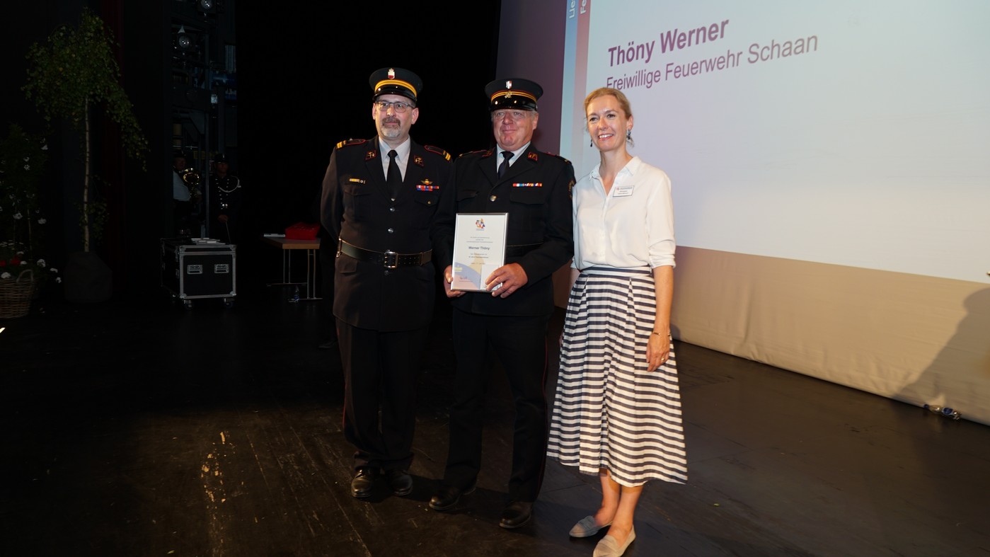 Ehrung Werner Thöny