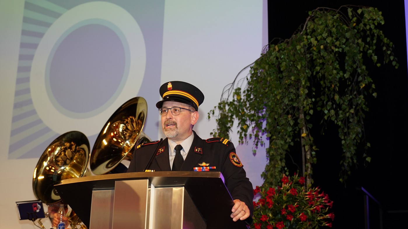 Landesfeuerwehrkommandant Peter Ospelt