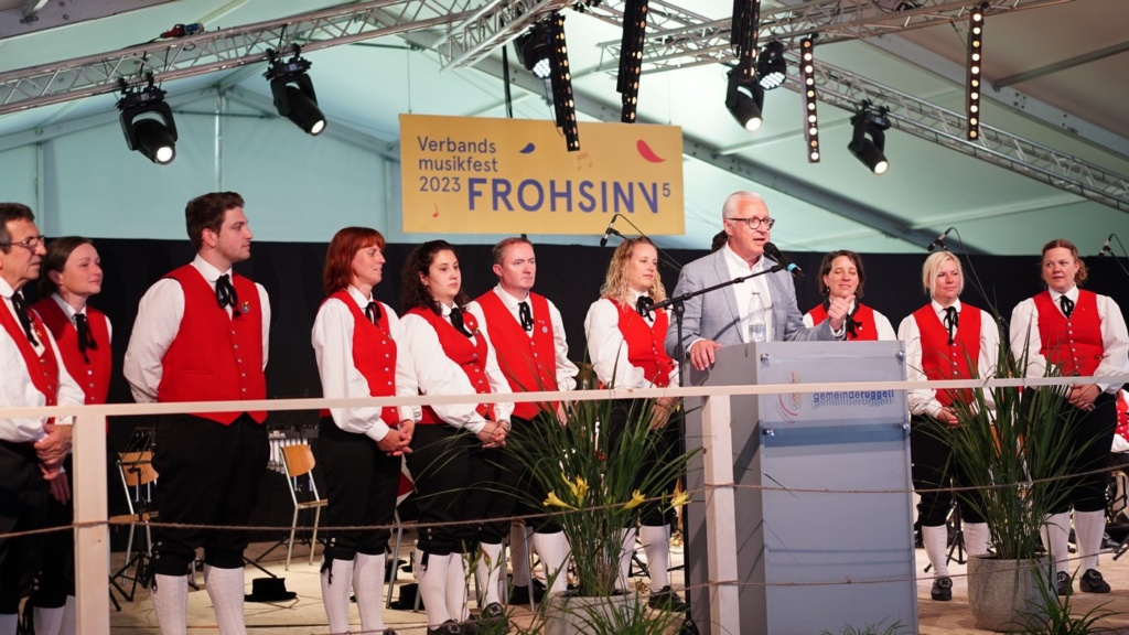 Das OK mit Festpräsident Georges Lüchinger