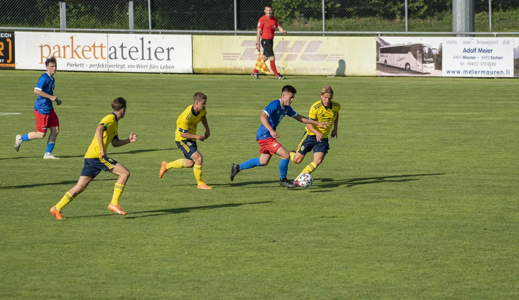 Liechtenstein U23+ gegen Schweden U20