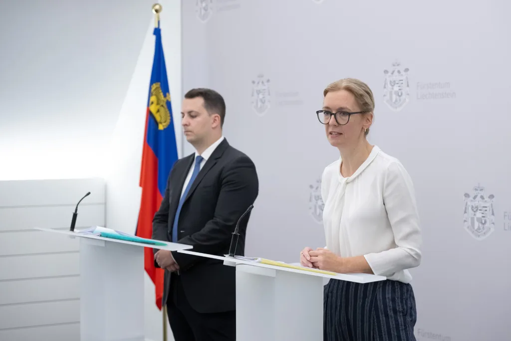 Mediengespräch der Regierung