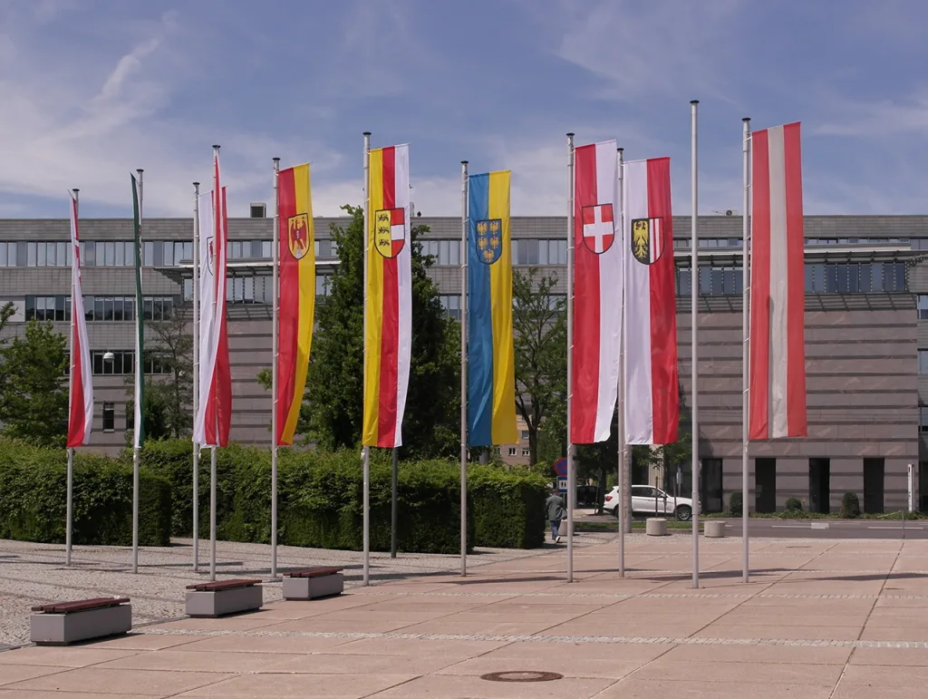 Österreichische Flaggen