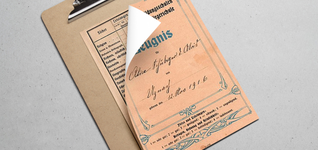 Zeugnis für die Regierung