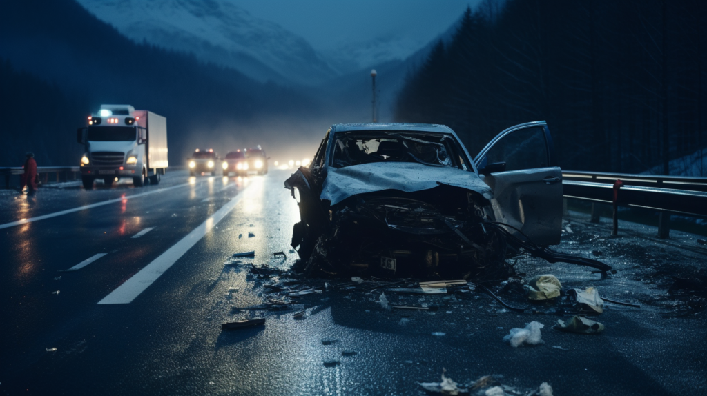 Unfall in der Schweiz - Symbolfoto