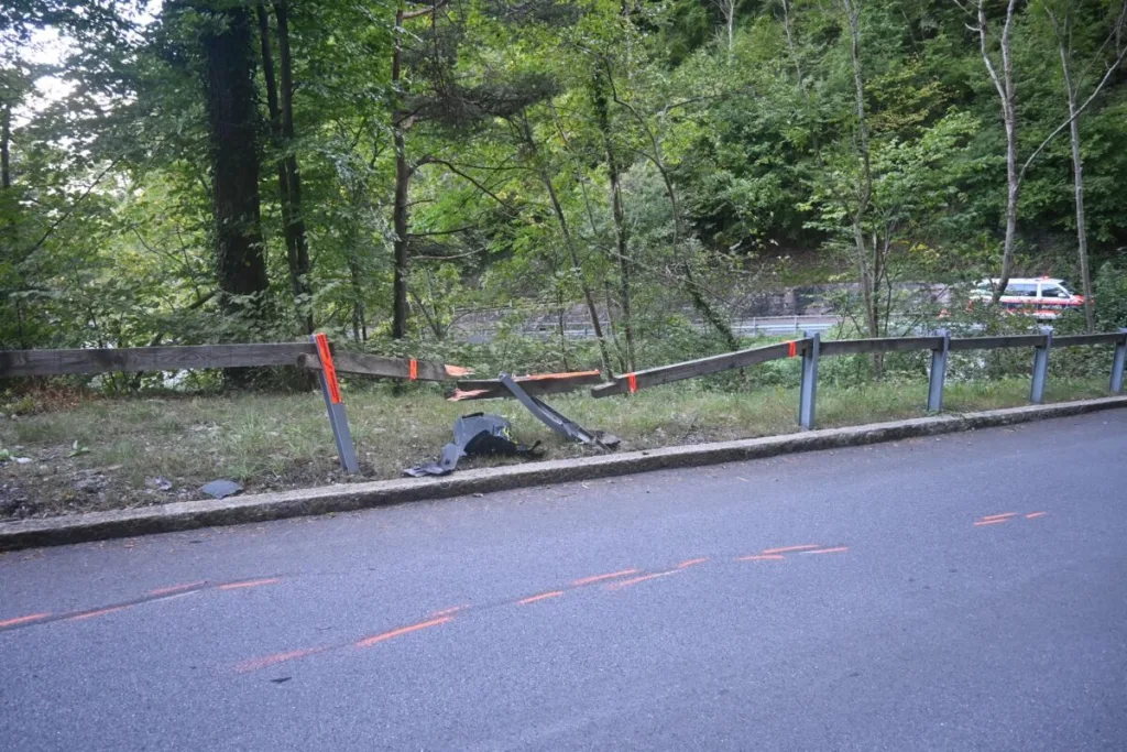 Verkehrsunfall in Triesenberg