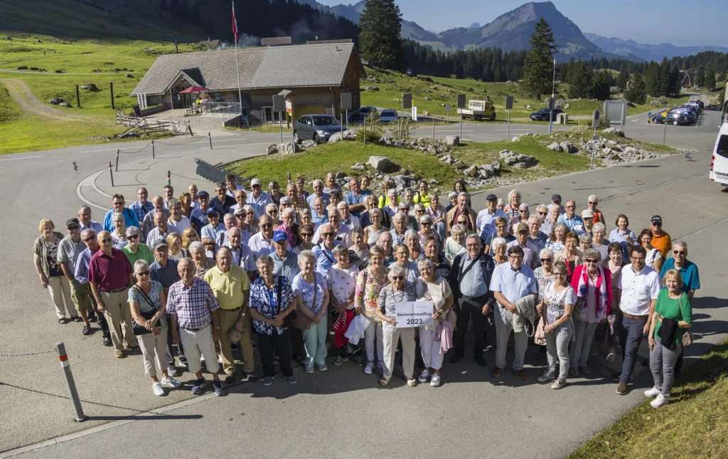 Seniorenausflug der Gemeinde Ruggell nach Schwägalp und Appenzell.