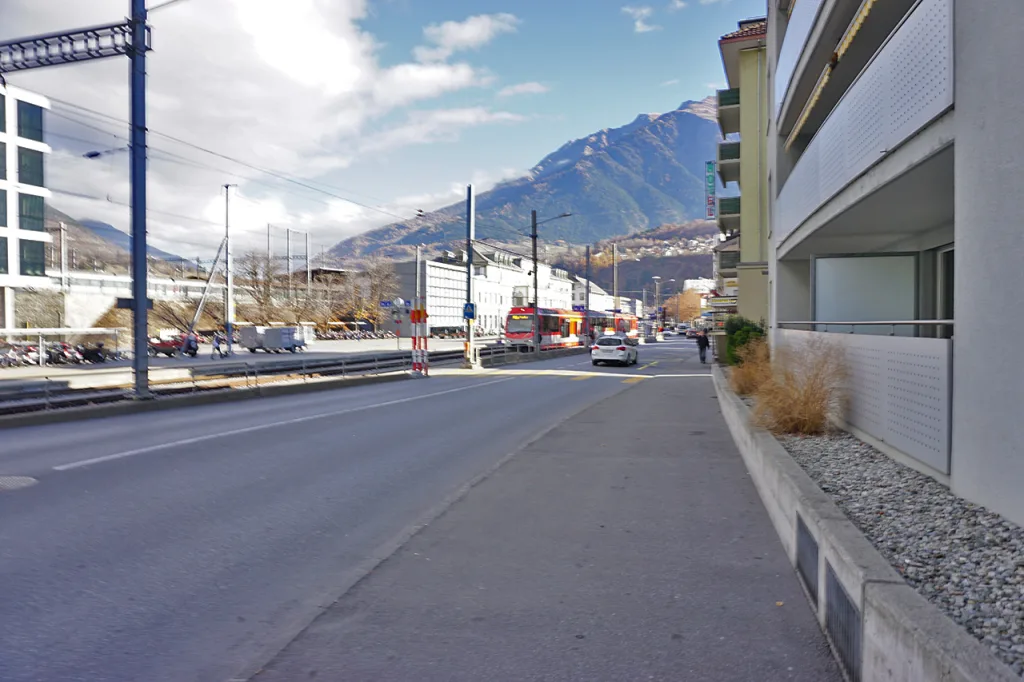 strasse in der Schweiz