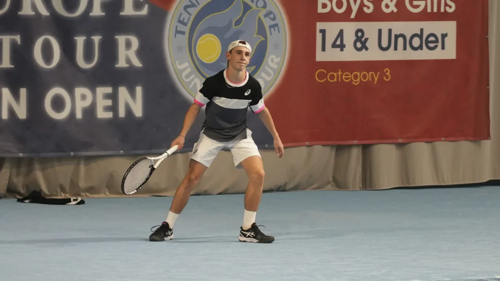 Moritz Glauser im Viertelfinale