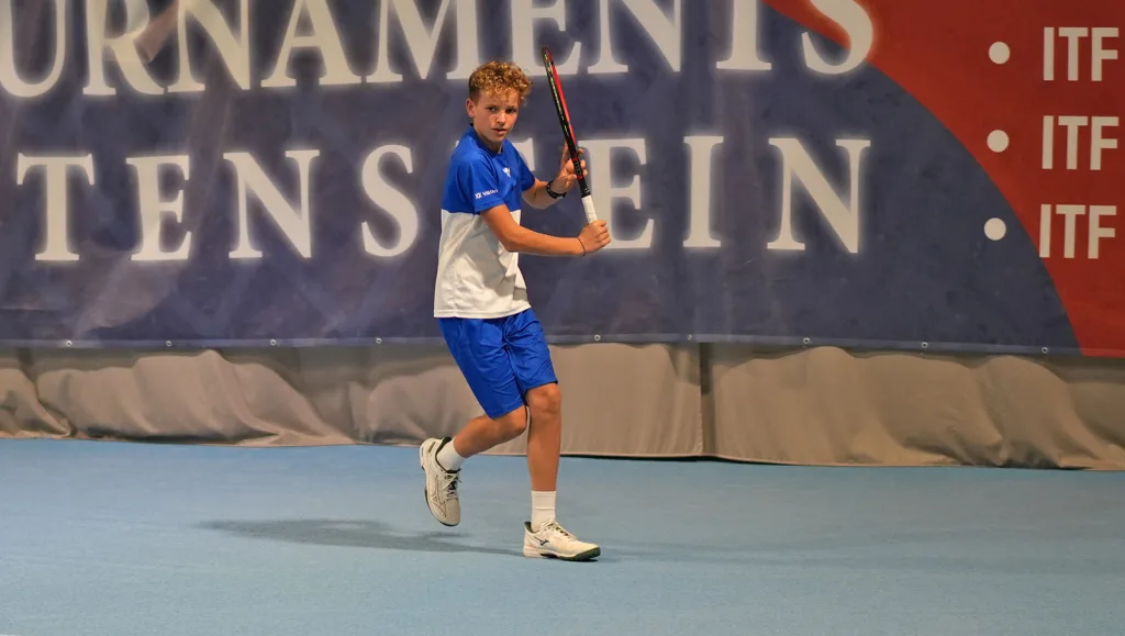 Leo Distler bei den Liechtenstein Open