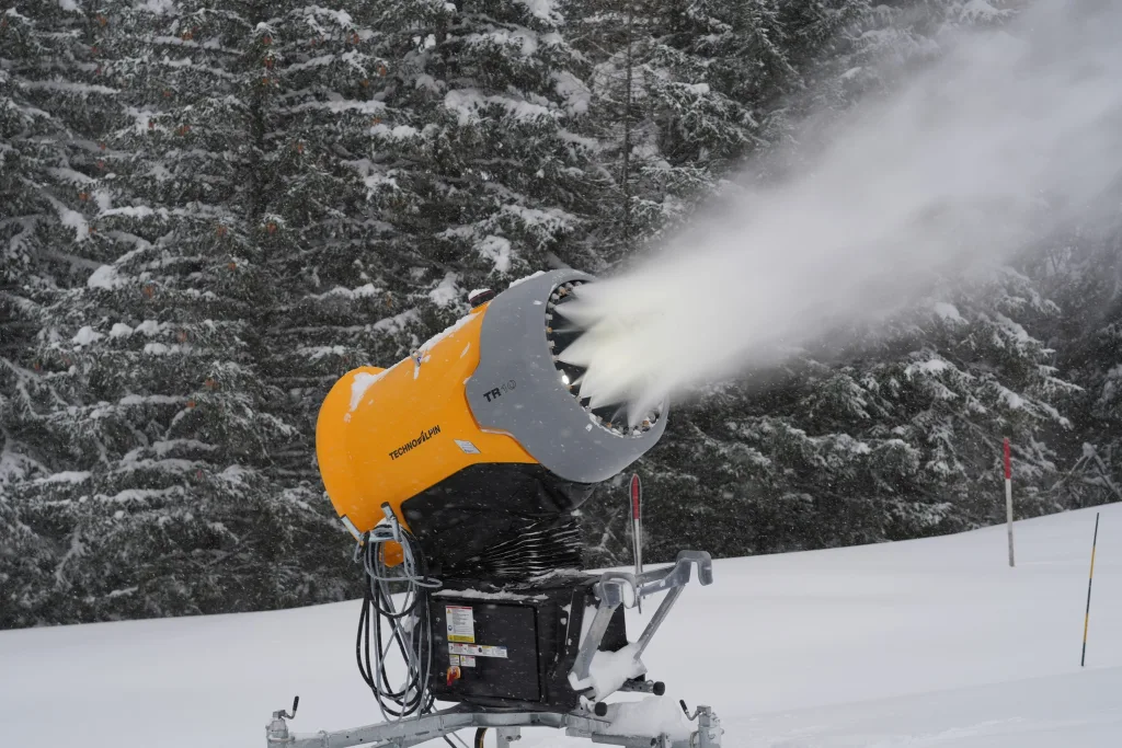 Schneekanone in Malbun