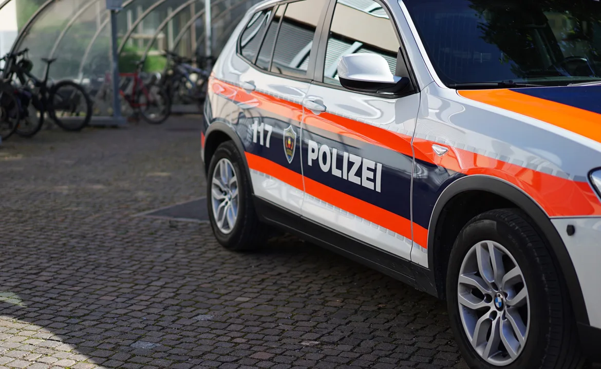 Polizeiauto der Landespolizei Liechtenstein