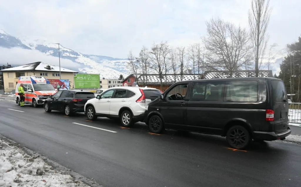 Verkehrsunfall in Schaan