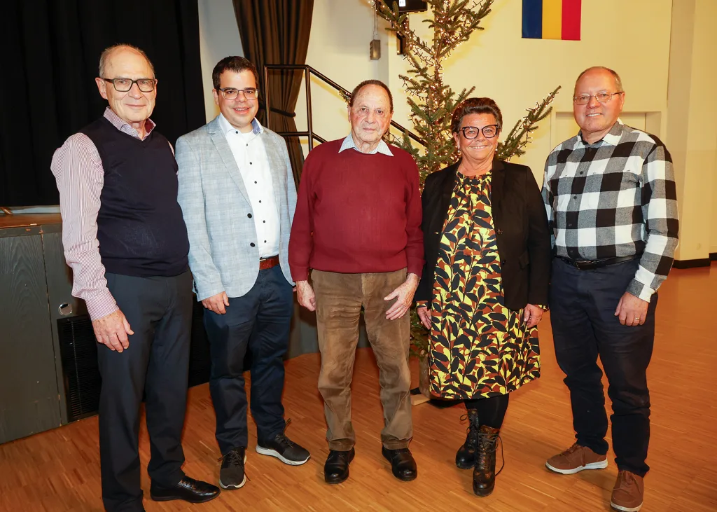 Senioren-Weihnachtsfeier im Gemeindesaal von Ruggell.