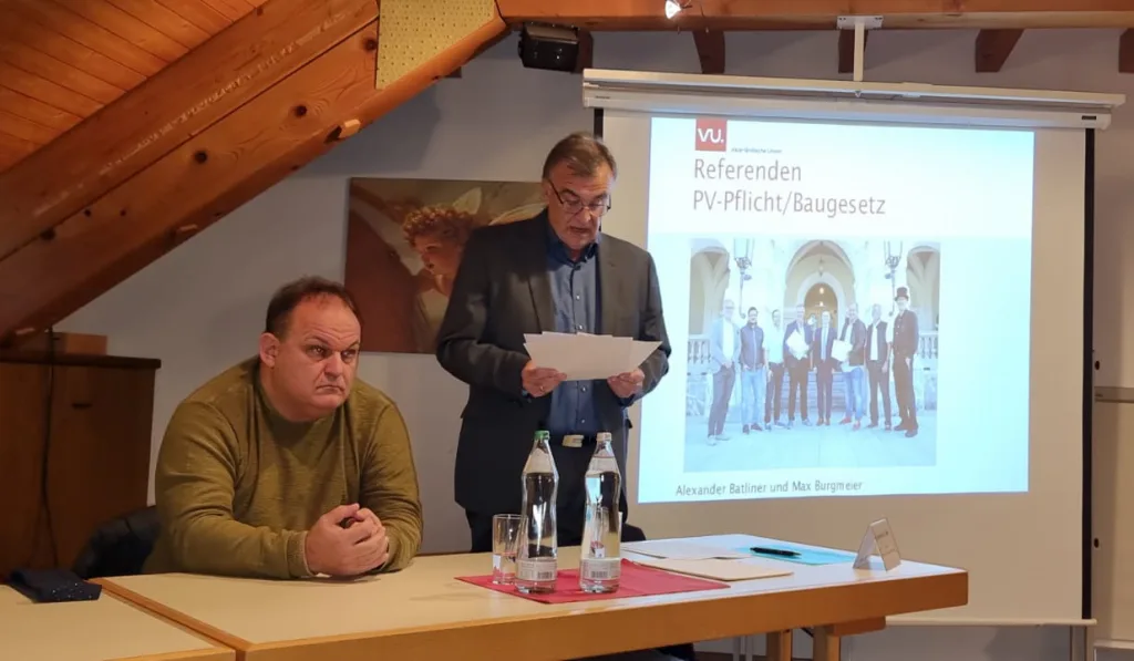 Präsentation im VU Parteivorstand