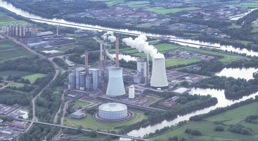 Ein Atomkraftwerk
