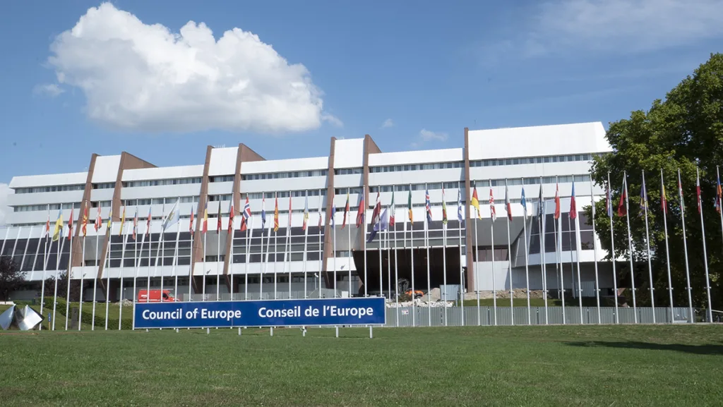 Gebäude des Europarats in Strassbourg