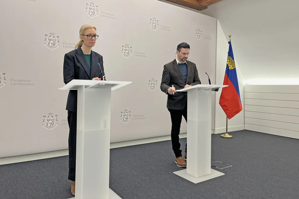 Sabine Monauni und Thomas Milic