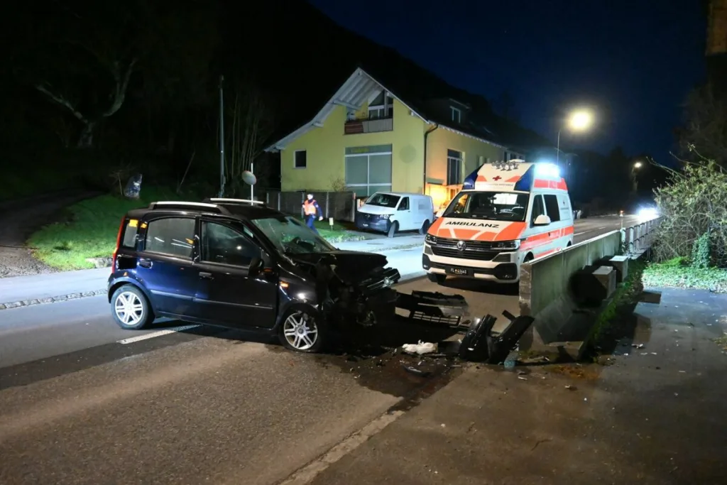 Unfall in Schaanwald