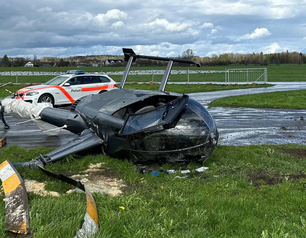 Hubschrauberunfall im Kanton Thurgau