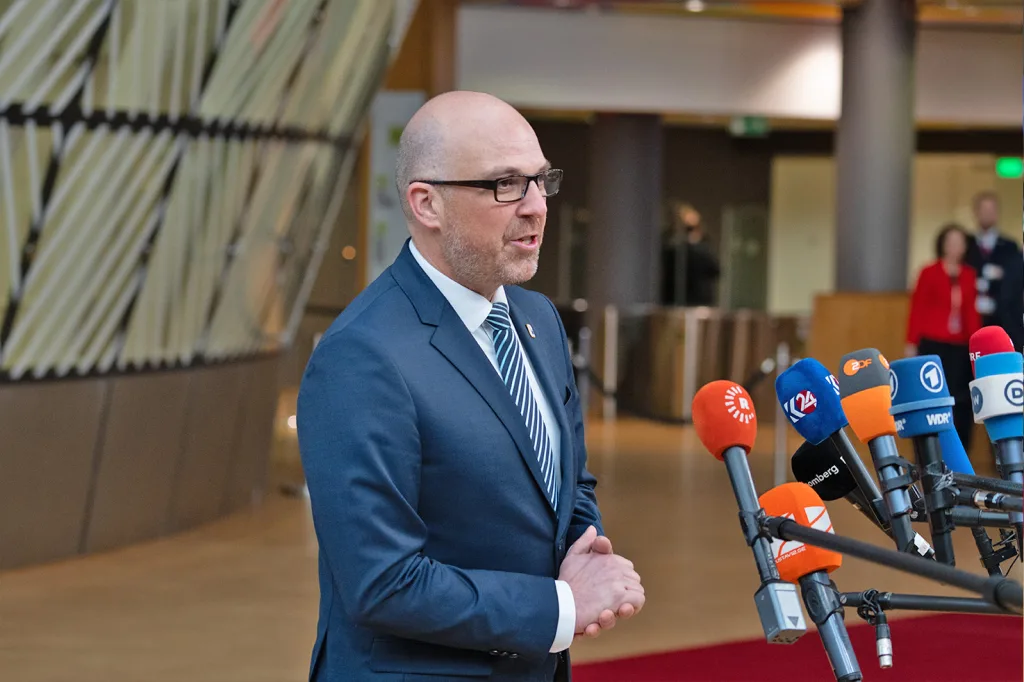 Regierungschef Daniel Risch beim EU-Gipfel in Brüssel | Foto: Gregor Meier