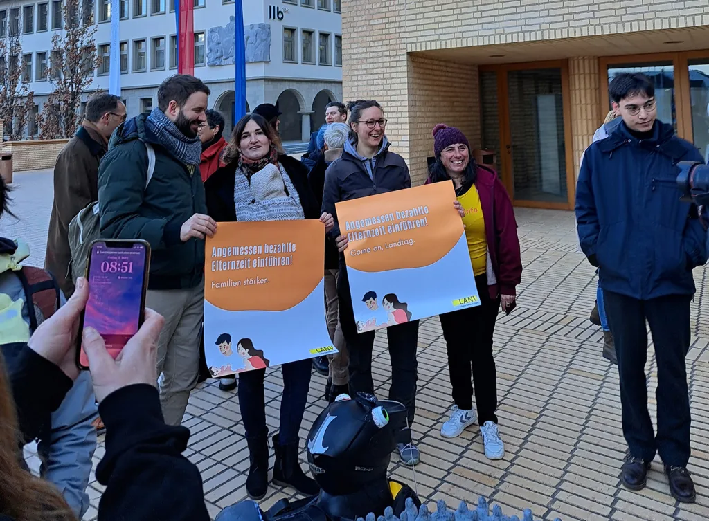 Aktion auf dem Peter-Kaiser-Platz