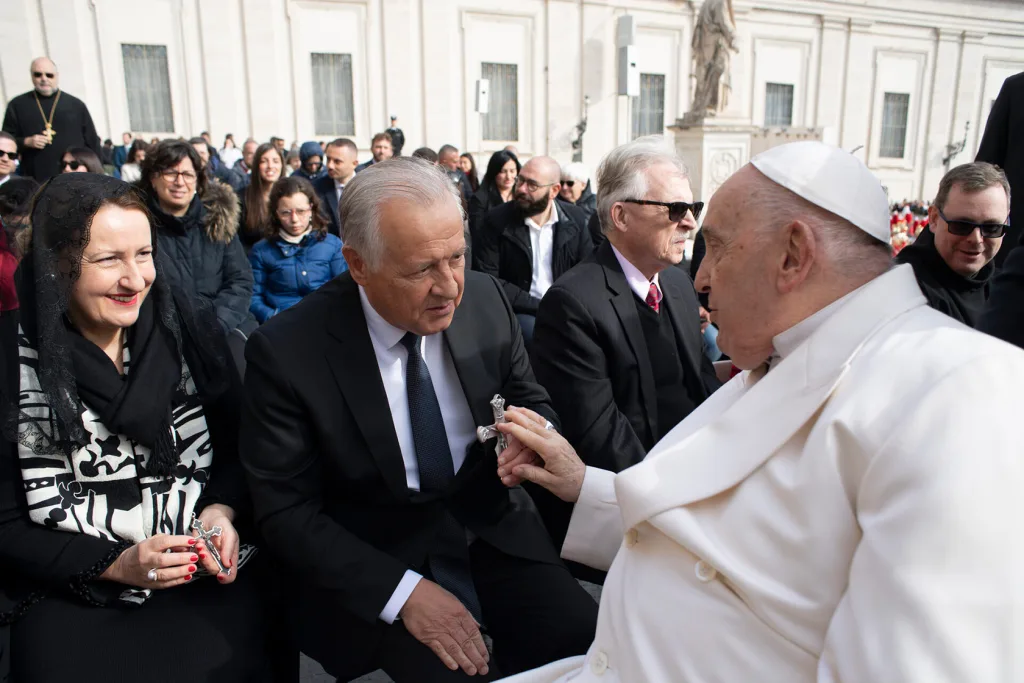 Landtagspräsident Frick trifft Papst Franziskus