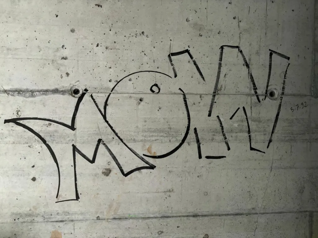 Graffitis in Ruggell