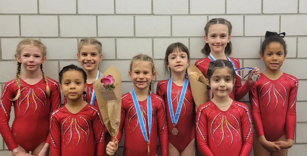 Turnerinnen der Kategorie EP und P1.