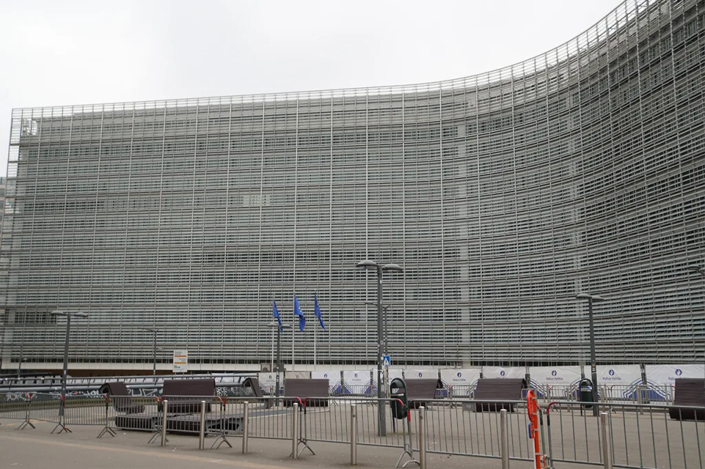 Gebäude der EU in Brüssel