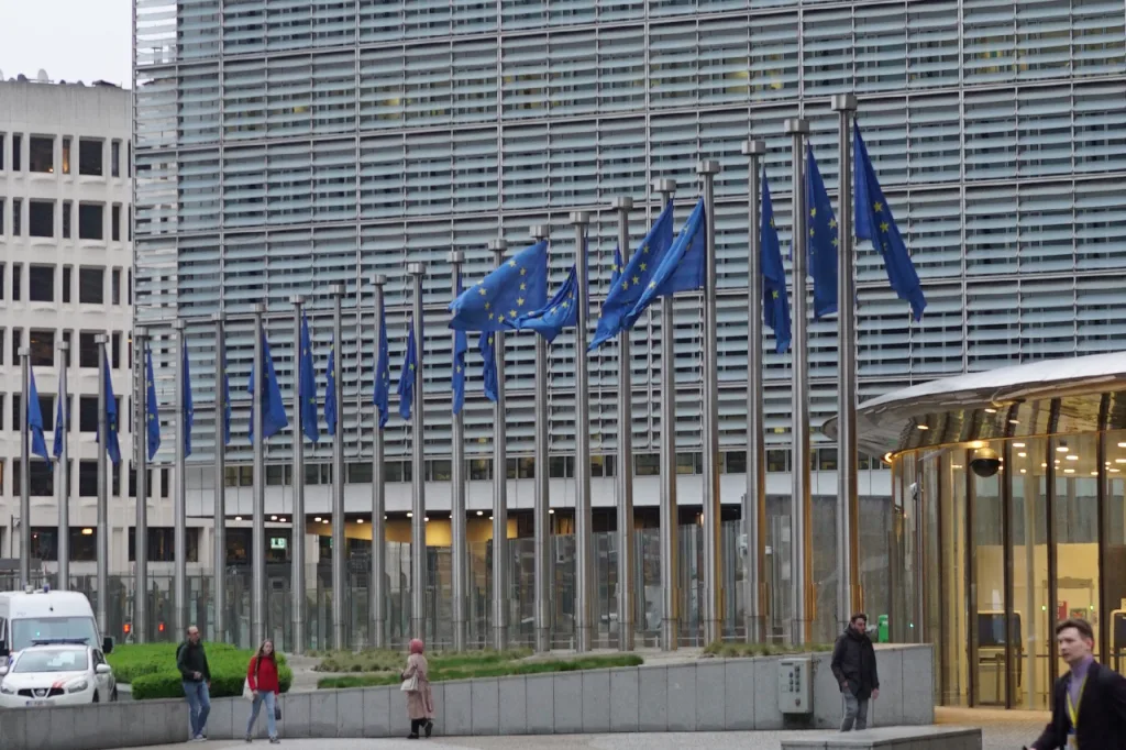 Gebäude der EU in Brüssel