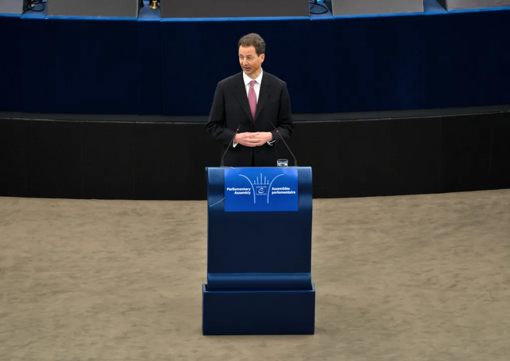 S.D. Erbprinz Alois im Europarat