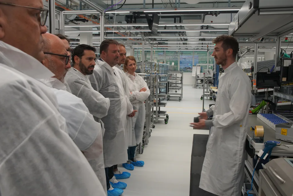 Treffen des Energie-Netzwerks der Wirtschaft in Liechtenstein bei Inficon