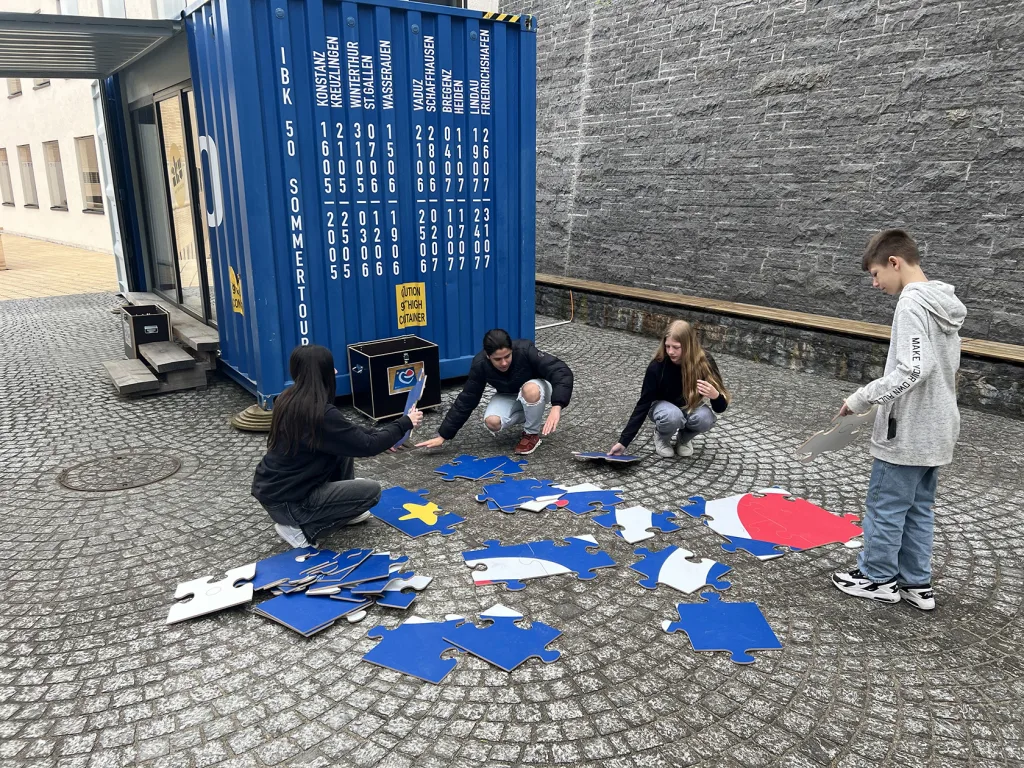 «Mit Eifer und Spielfreude haben die Gruppen ihr Bestes gegeben, vieles über den Europarat gelernt und im Team zusammengearbeitet.»