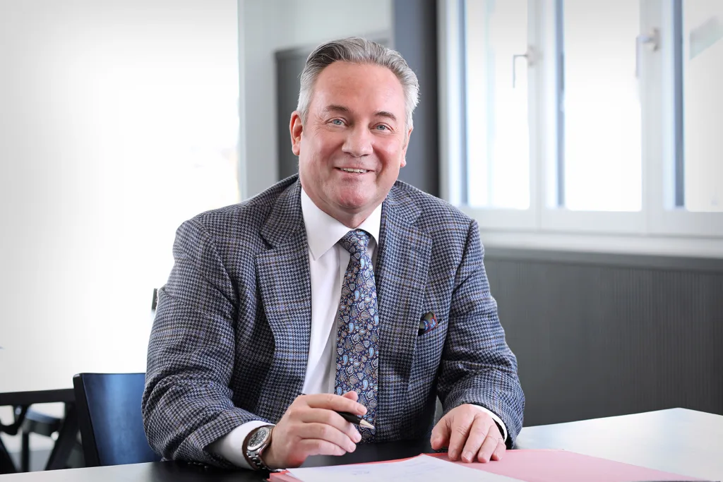 Stiftungsratspräsident Guido Wille-Minicus