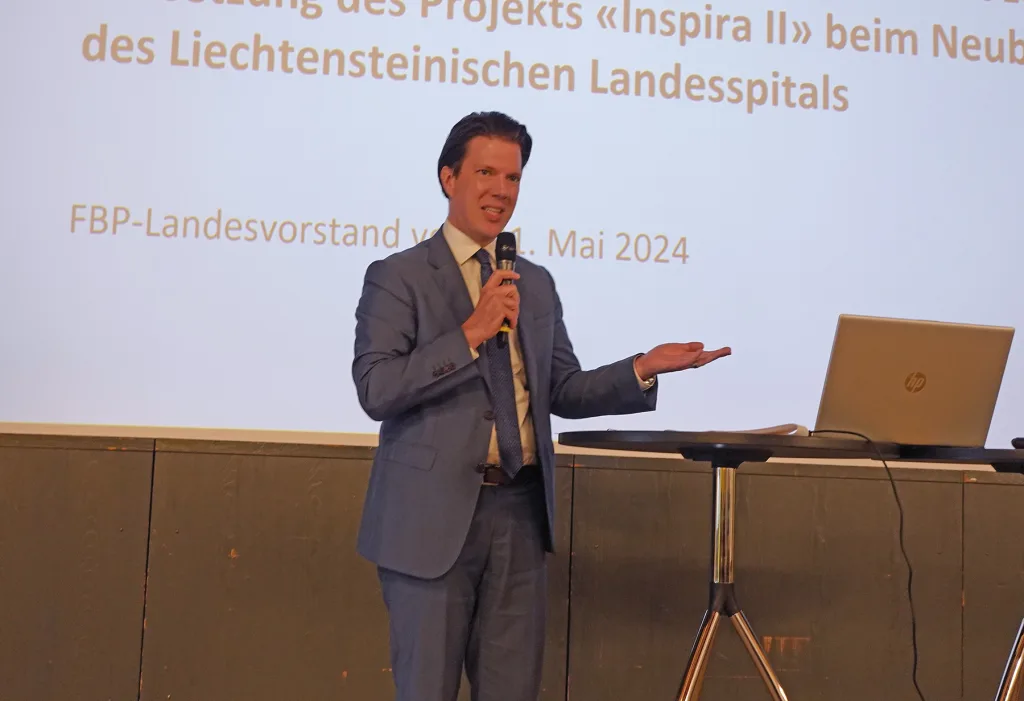 Landesvorstand der FBP mit Gesundheitsminister Manuel Frick