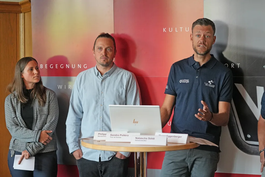 Pressekonferenz Tour de Suisse in Vaduz