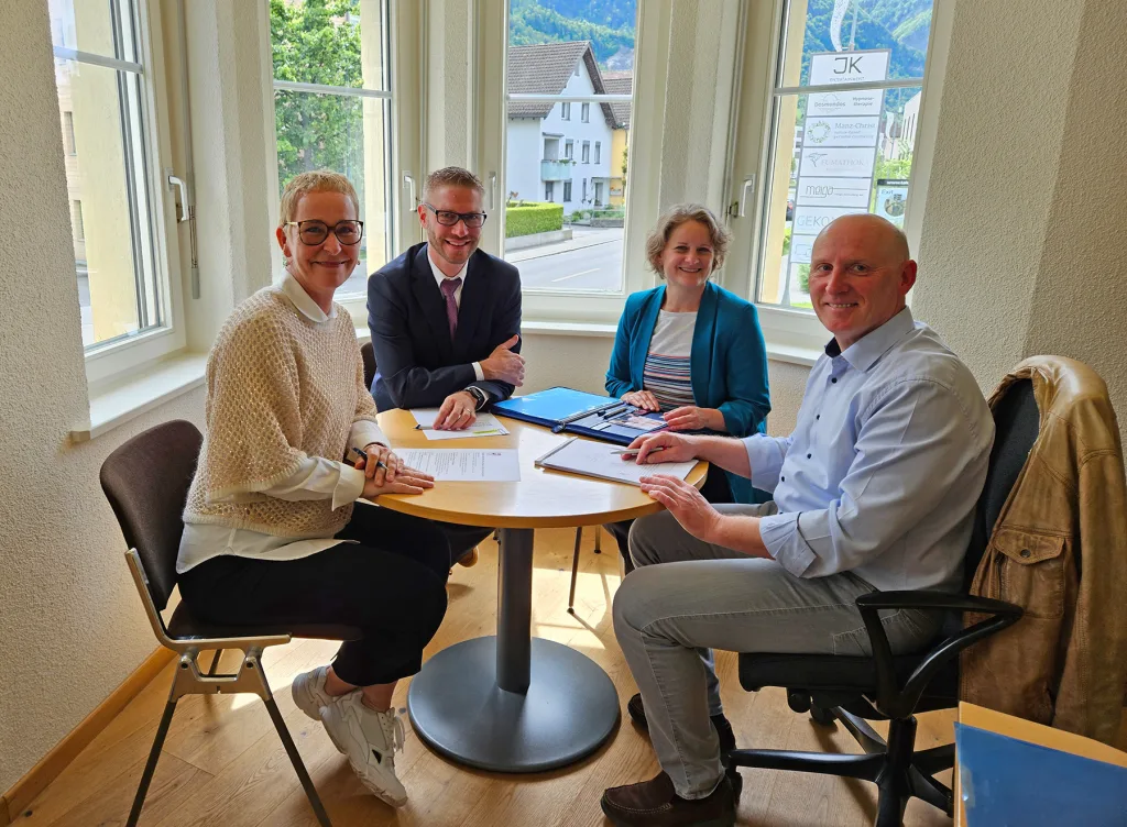 Miriam Behrens und Lukas Flückiger, Direktorin und Präsident