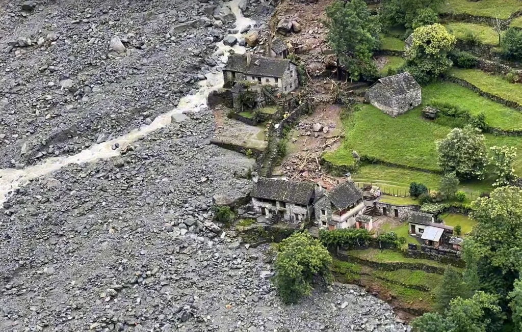 Maggiatal nach Unwettern
