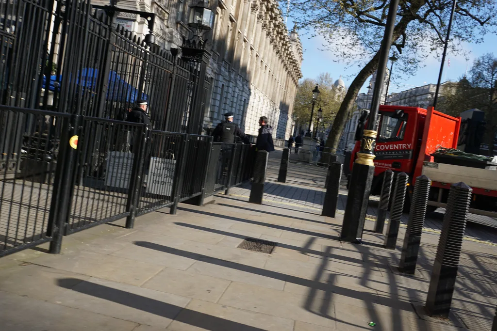 EIngang zu Downing Street